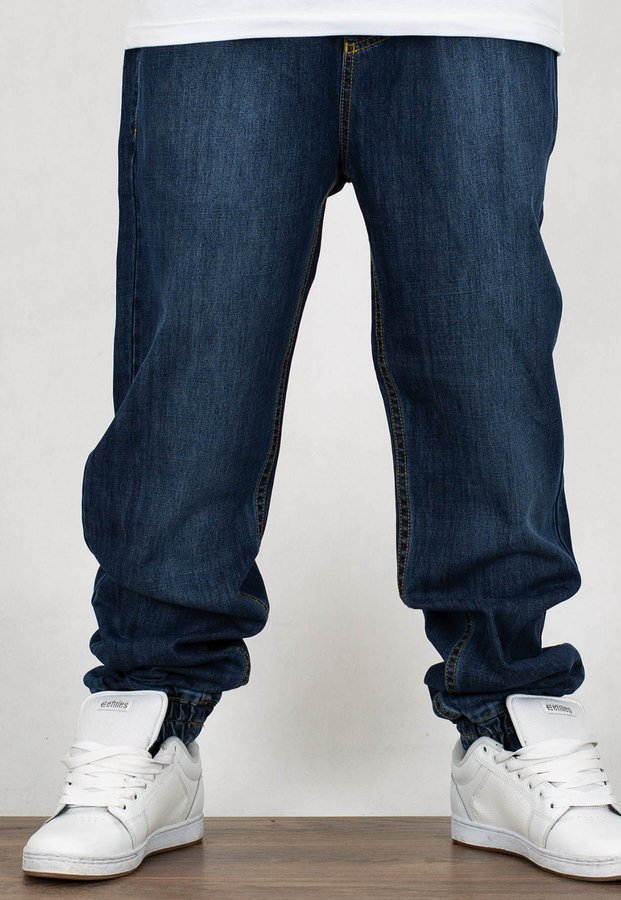 Spodnie Mass Jogger Sneaker Fit Signature dark blue
