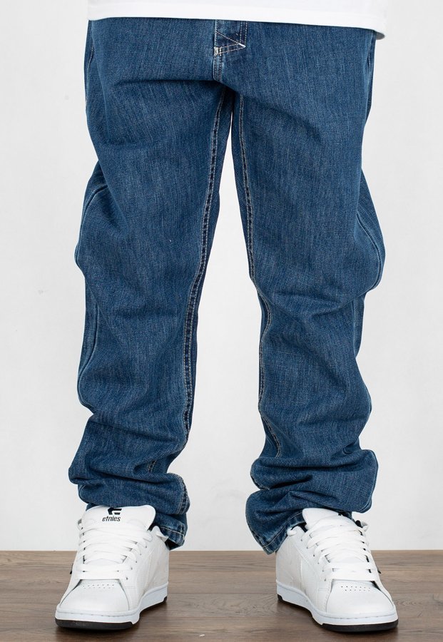Spodnie Mass Regular Fit Base blue