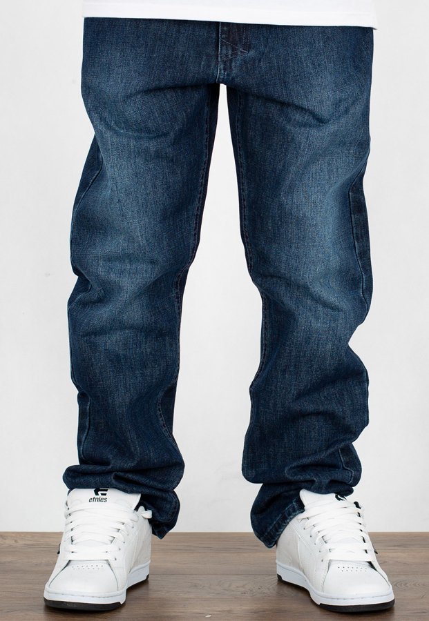 Spodnie Mass Regular Fit Base dark blue