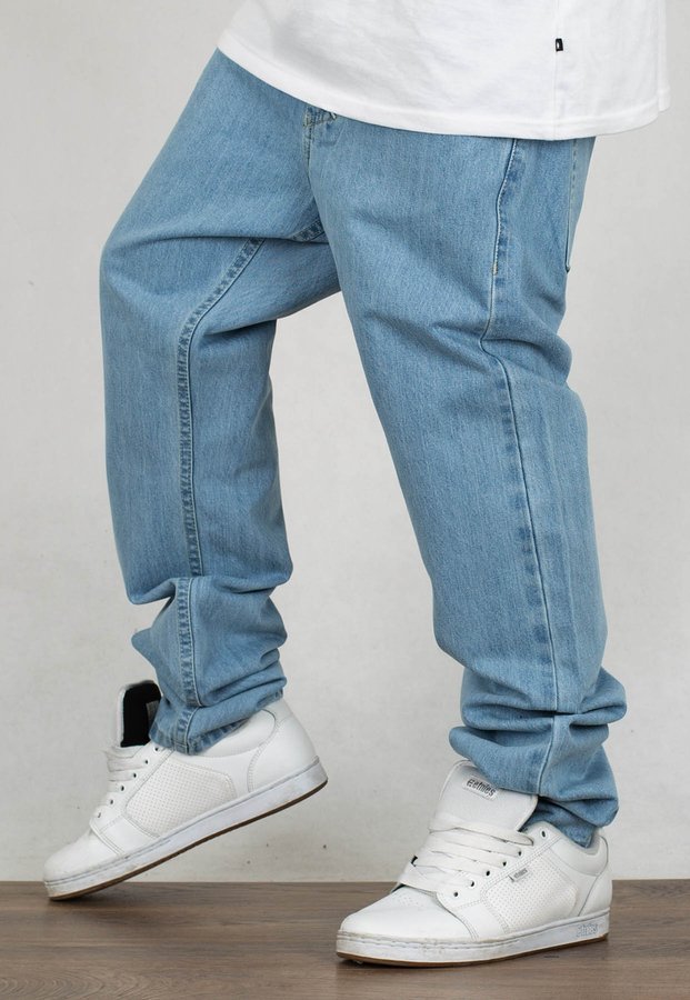 Spodnie Mass Regular Fit Classic light blue