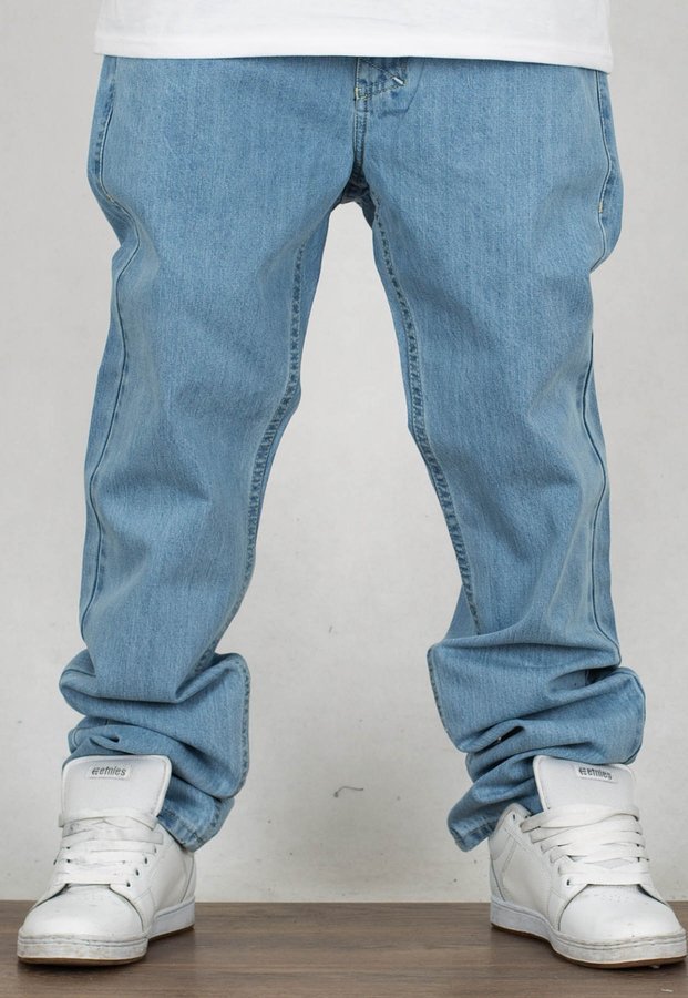 Spodnie Mass Regular Fit Classic light blue