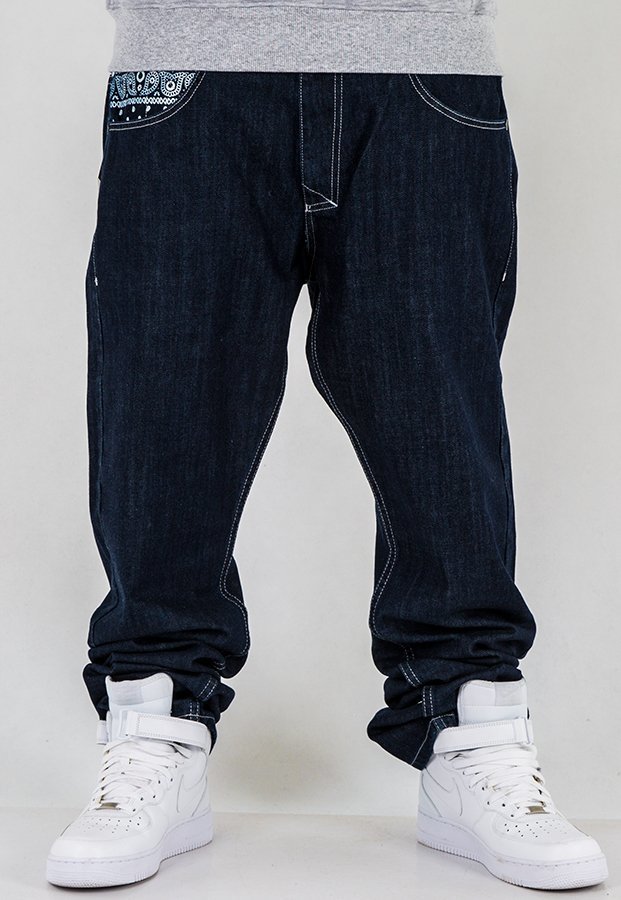 Spodnie Mass Regular Fit Compton dark blue
