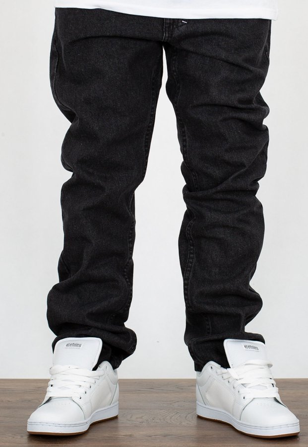 Spodnie Mass Straight Fit Classics black rinse