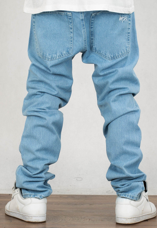 Spodnie Mass Tapered Fit Signature 2.0 light blue