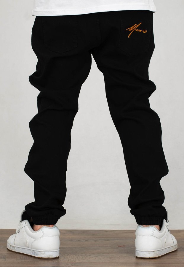 Spodnie Moro Sport Joggery Big Paris Classic Pocket black