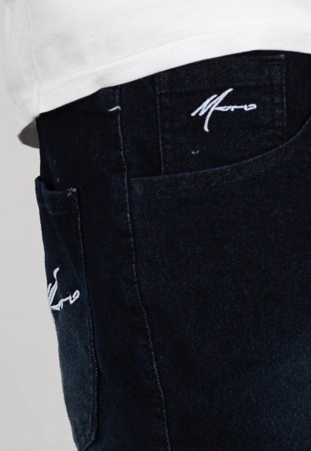 Spodnie Moro Sport Joggery Big Paris White Pocket stone wash jeans