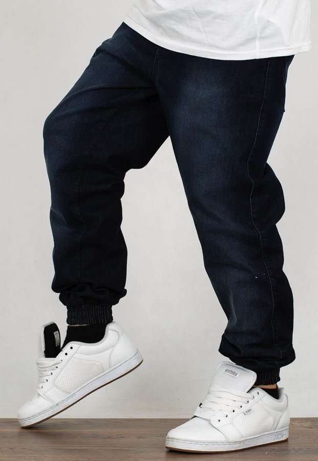 Spodnie Moro Sport Joggery Big Paris White Pocket stone wash jeans