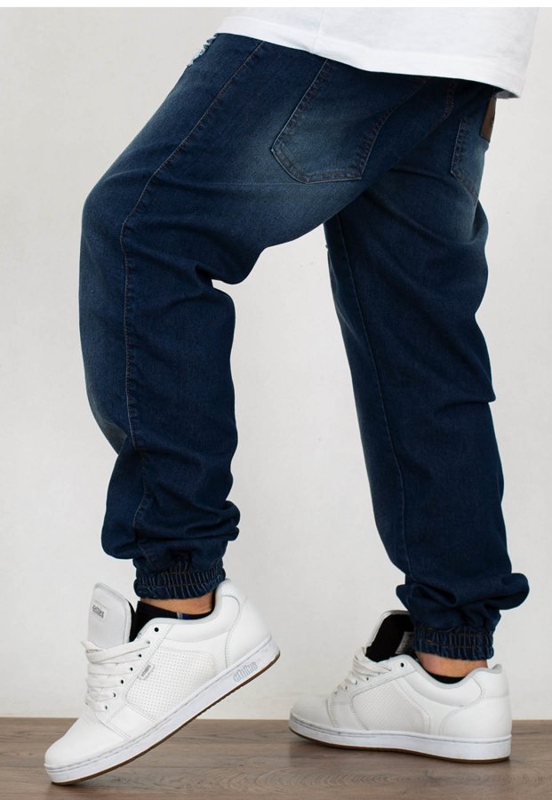 Spodnie Moro Sport Joggery Medium Baseball Leather damage wash jeans