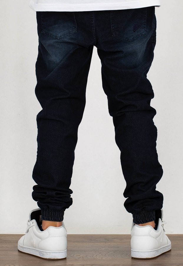Spodnie Moro Sport Joggery Mini Baseball Pocket guma w pasie mustache wash jeans