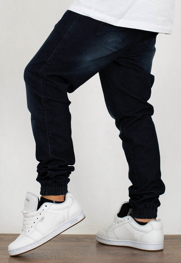 Spodnie Moro Sport Joggery Mini Baseball Pocket guma w pasie mustache wash jeans