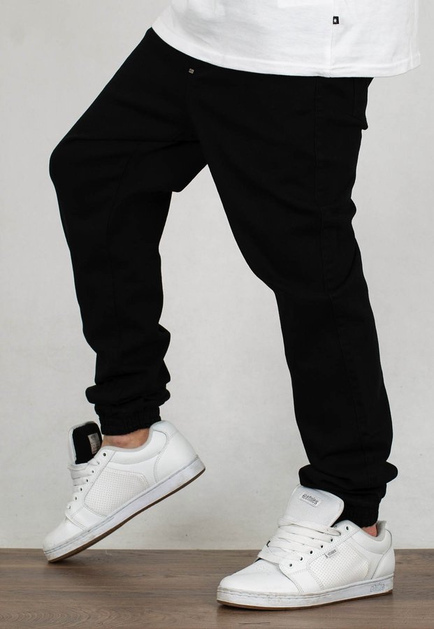 Spodnie Moro Sport Joggery Mini Paris Pocket black jeans