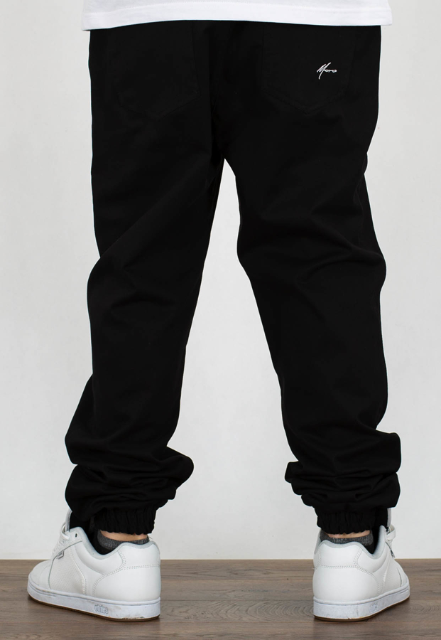 Spodnie Moro Sport Joggery Mini Paris Pocket czarne