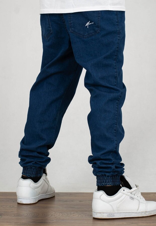 Spodnie Moro Sport Joggery Mini Paris Pocket jasny jeans