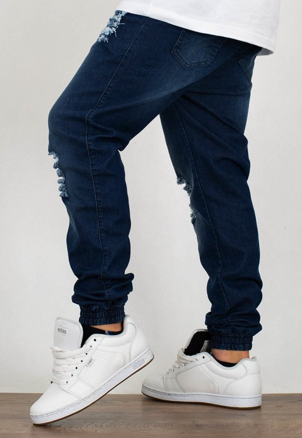 Spodnie Moro Sport Joggery Moro Tab Pocket damage wash jeans