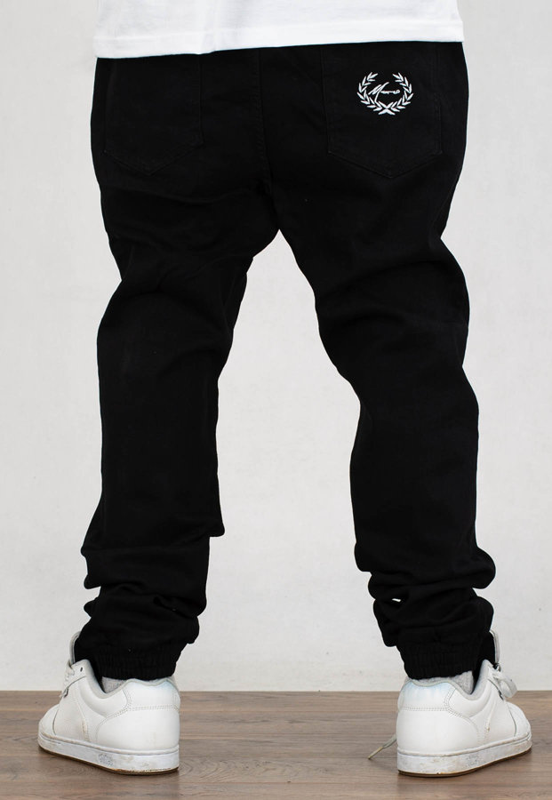 Spodnie Moro Sport Joggery Paris Laur Pocket black