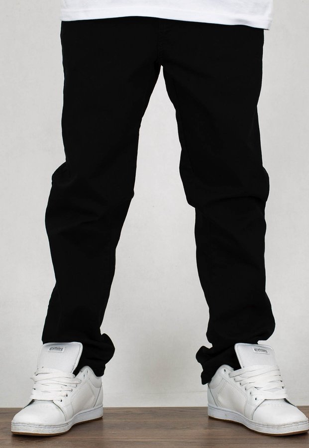 Spodnie Moro Sport Regular Big Paris Pocket czarny jeans