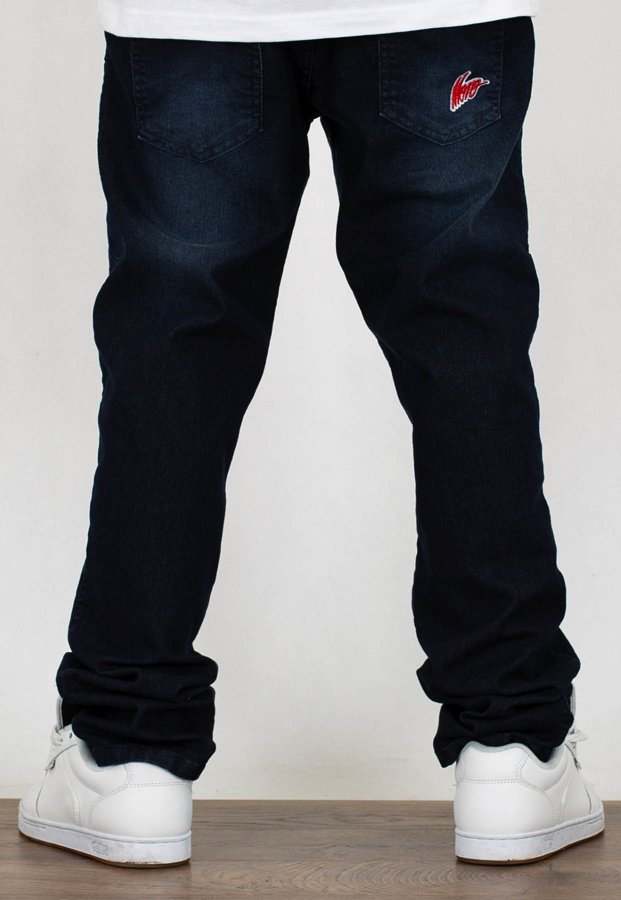 Spodnie Moro Sport Regular Mini Baseball mustache wash jeans