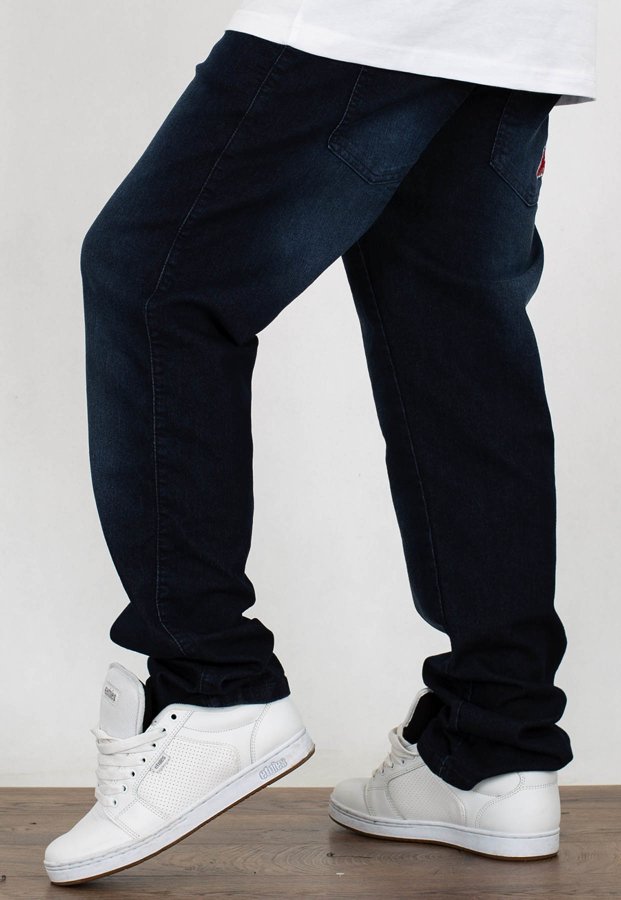 Spodnie Moro Sport Regular Mini Baseball stone wash jeans