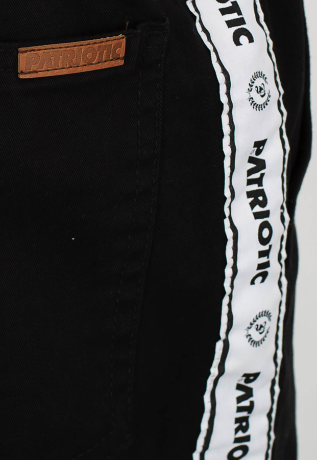 Spodnie Patriotic Jogger Futura Pelt Tape czarne