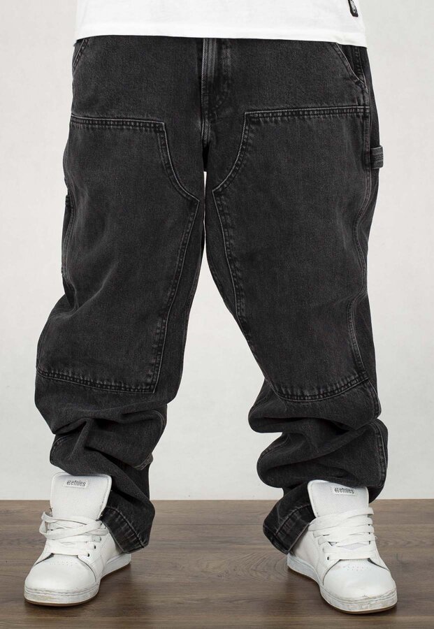 Spodnie Pit Bull Carpenter Jeans Black Denim