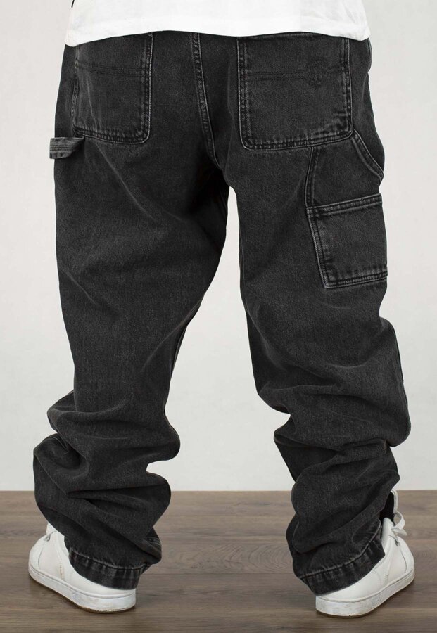 Spodnie Pit Bull Carpenter Jeans Black Denim
