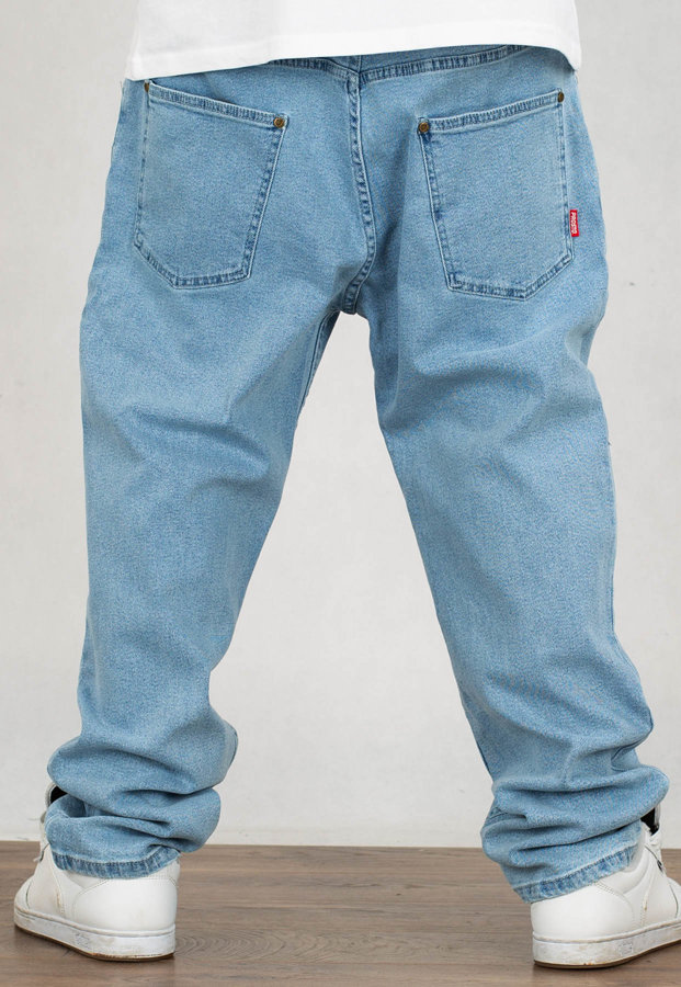 Spodnie Prosto Baggy Oyeah light blue jeans