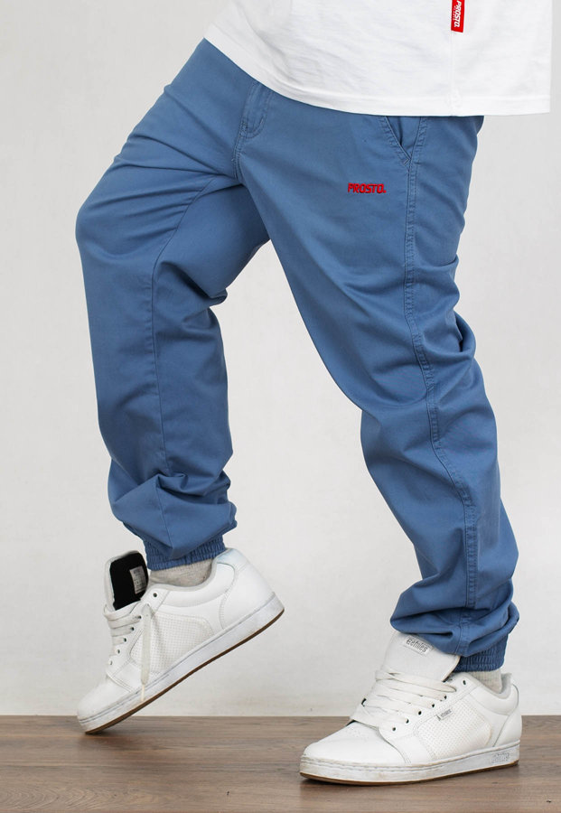Spodnie Prosto Chino Jogger Chapo blue