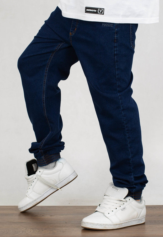 Spodnie Prosto Jogger Jeans Gum navy