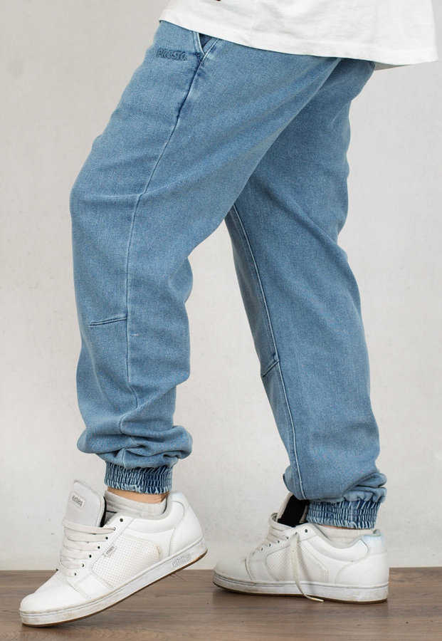 Spodnie Prosto Jogger Jeans Pazy light blue