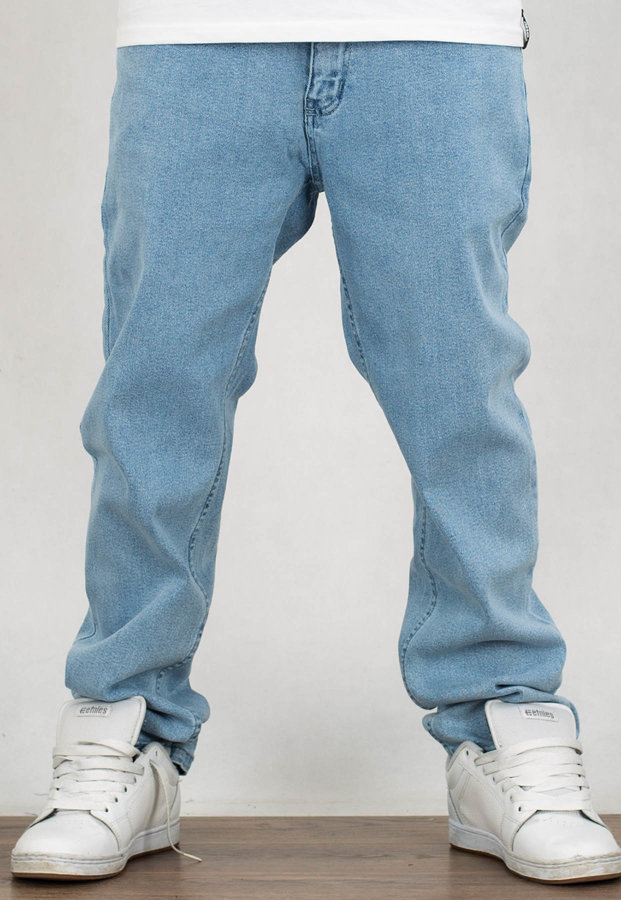 Spodnie Prosto Regular Pocklog light blue jeans