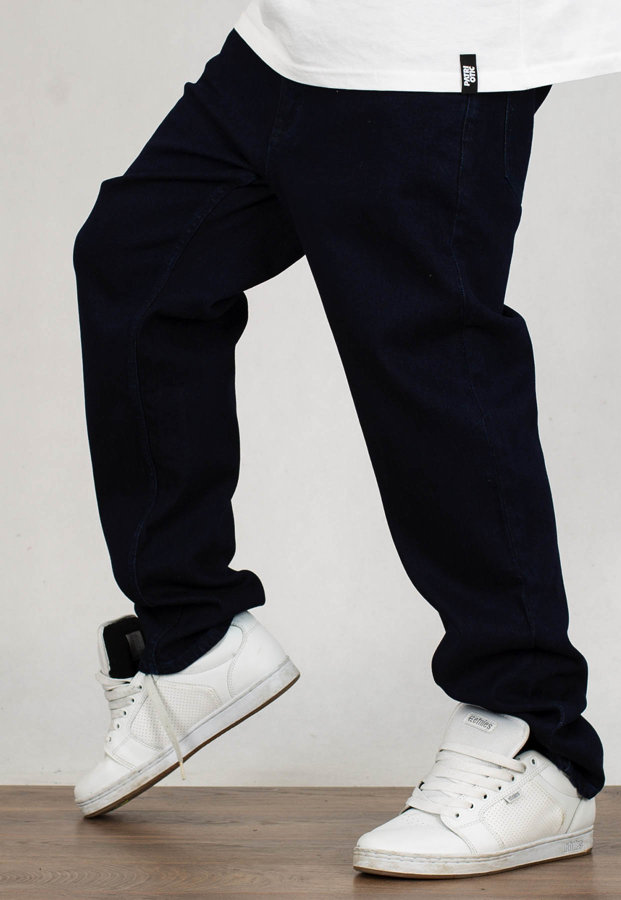 Spodnie Prosto Regular Pocklog navy jeans