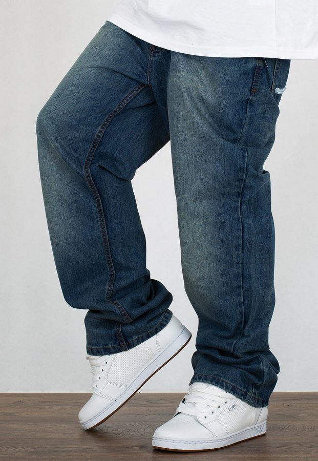 Spodnie Rocawear Crime Jeans 90th Mid Blue Wash