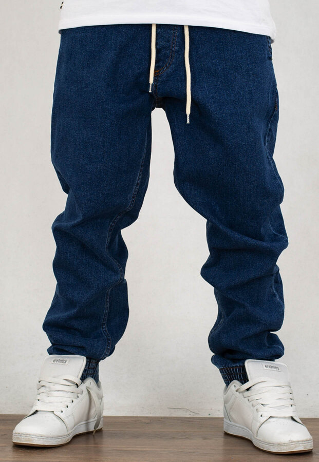 Spodnie SSG Jogger Slim Basic medium jeans