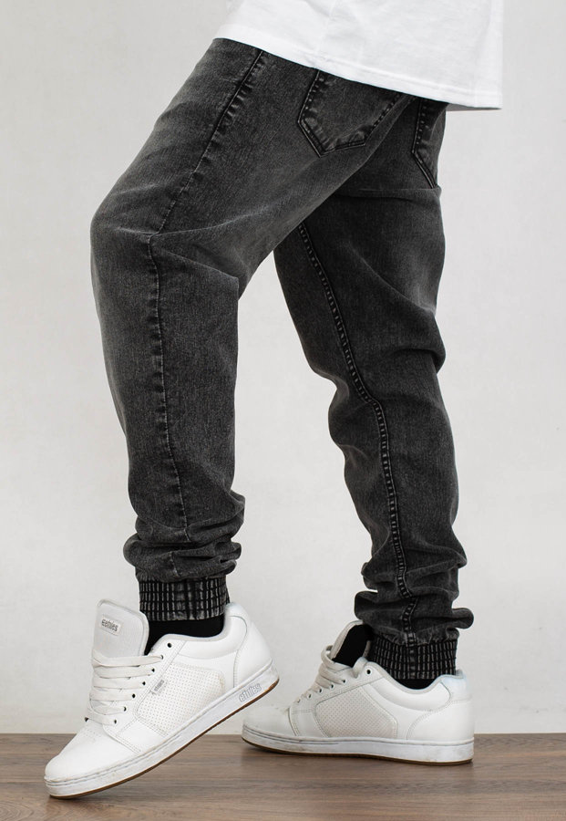 Spodnie SSG Jogger Slim Skin Jeans Wycierane light black