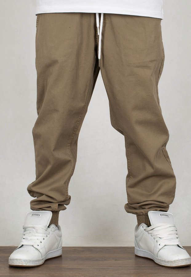 Spodnie SSG Jogger Slim Skin beżowe