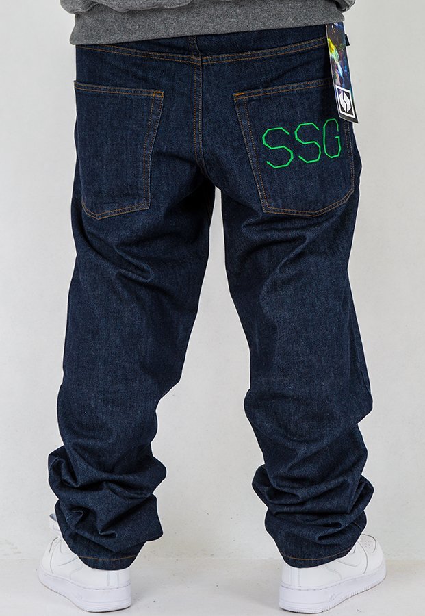 Spodnie SSG SSG Regular dark blue