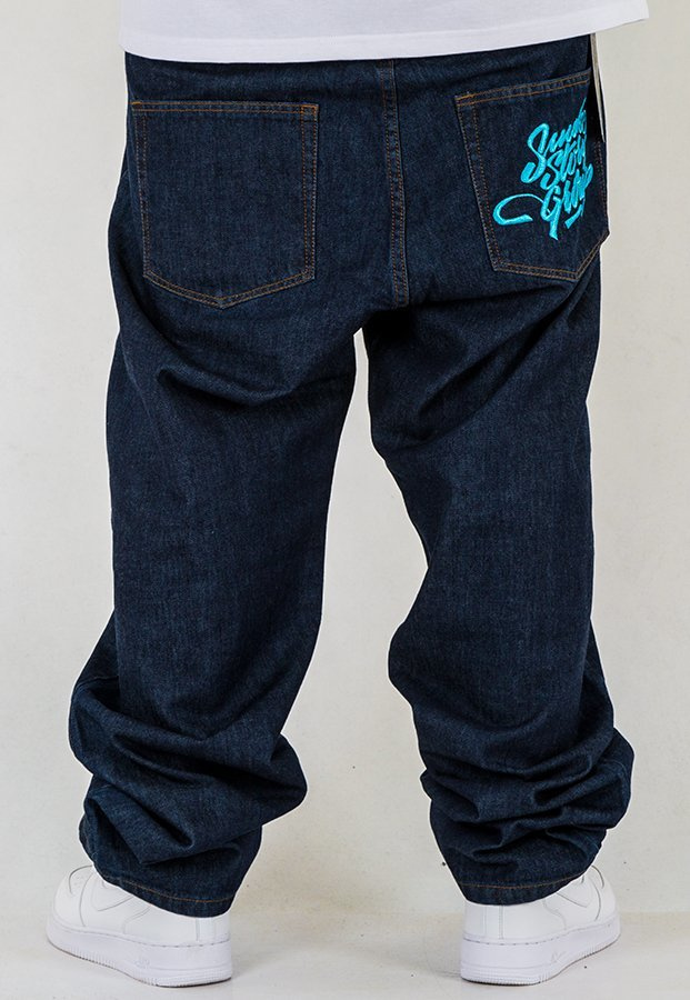 Spodnie SSG Smoke Baggy dark blue