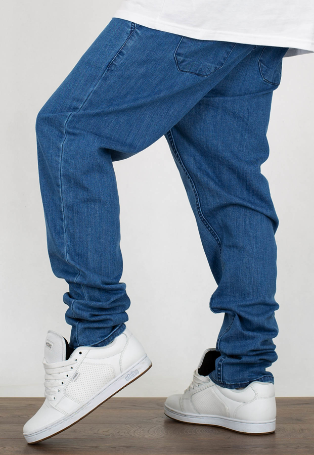 Spodnie SSG Stretch Straight Fit Jeans Guma Light