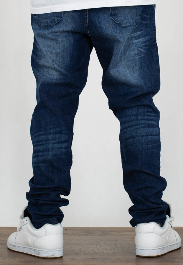 Spodnie SSG Stretch Straight Fit Premium Guma Medium Przecierane