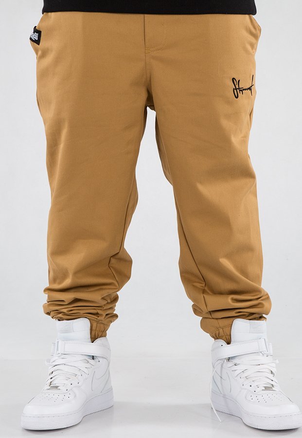 Spodnie Stoprocent Joggery Classic 16 beige