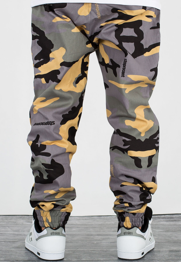 Spodnie Stoprocent Joggery Classic 17 Camo Green