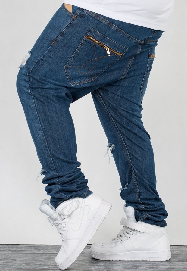 Spodnie Stoprocent Slim Low Split Jeans