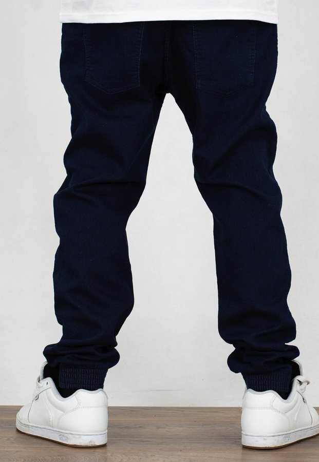 Spodnie dresowe Prosto Loose dark blue