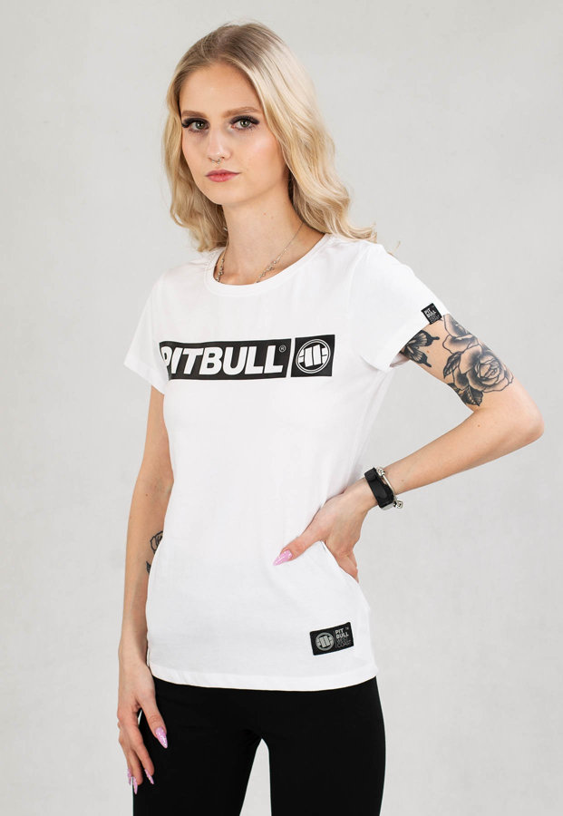 T-Shirt Pit Bull Hilltop biały