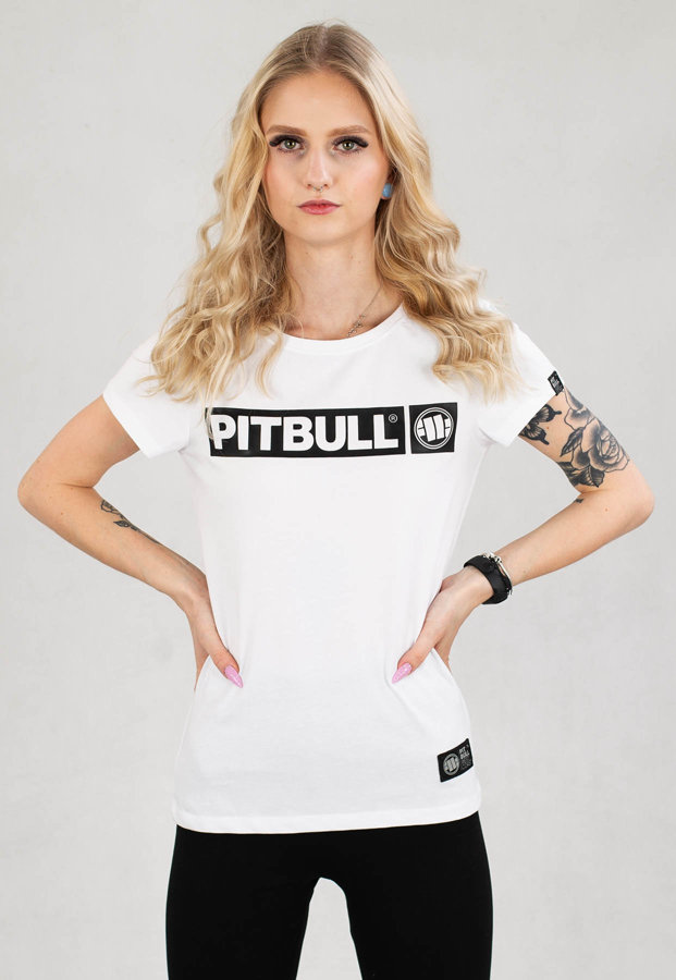 T-Shirt Pit Bull Hilltop biały