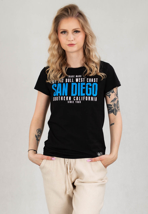 T-Shirt Pit Bull San Diego II czarny