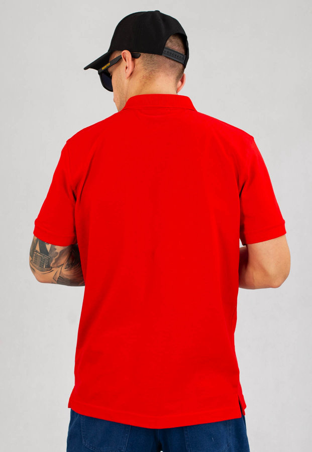T-Shirt Polo Dudek P56 Joint P56 czerwony