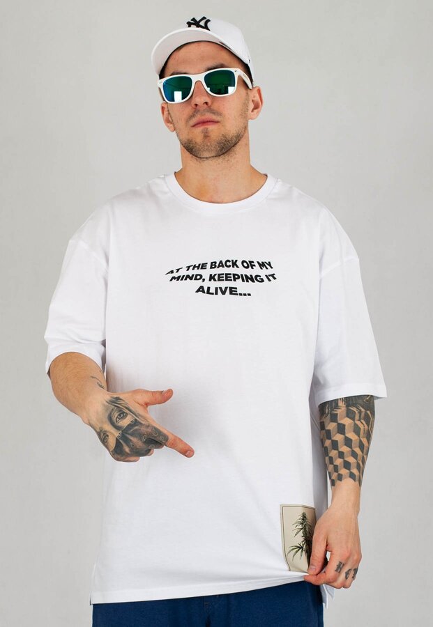 T-Shirt SSG Baggy Alive biały