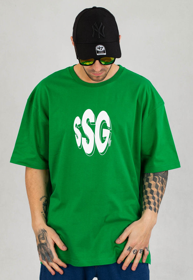 T-Shirt SSG Baggy Ball zielony