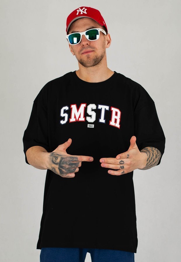 T-Shirt SSG Baggy SMSTR czarny